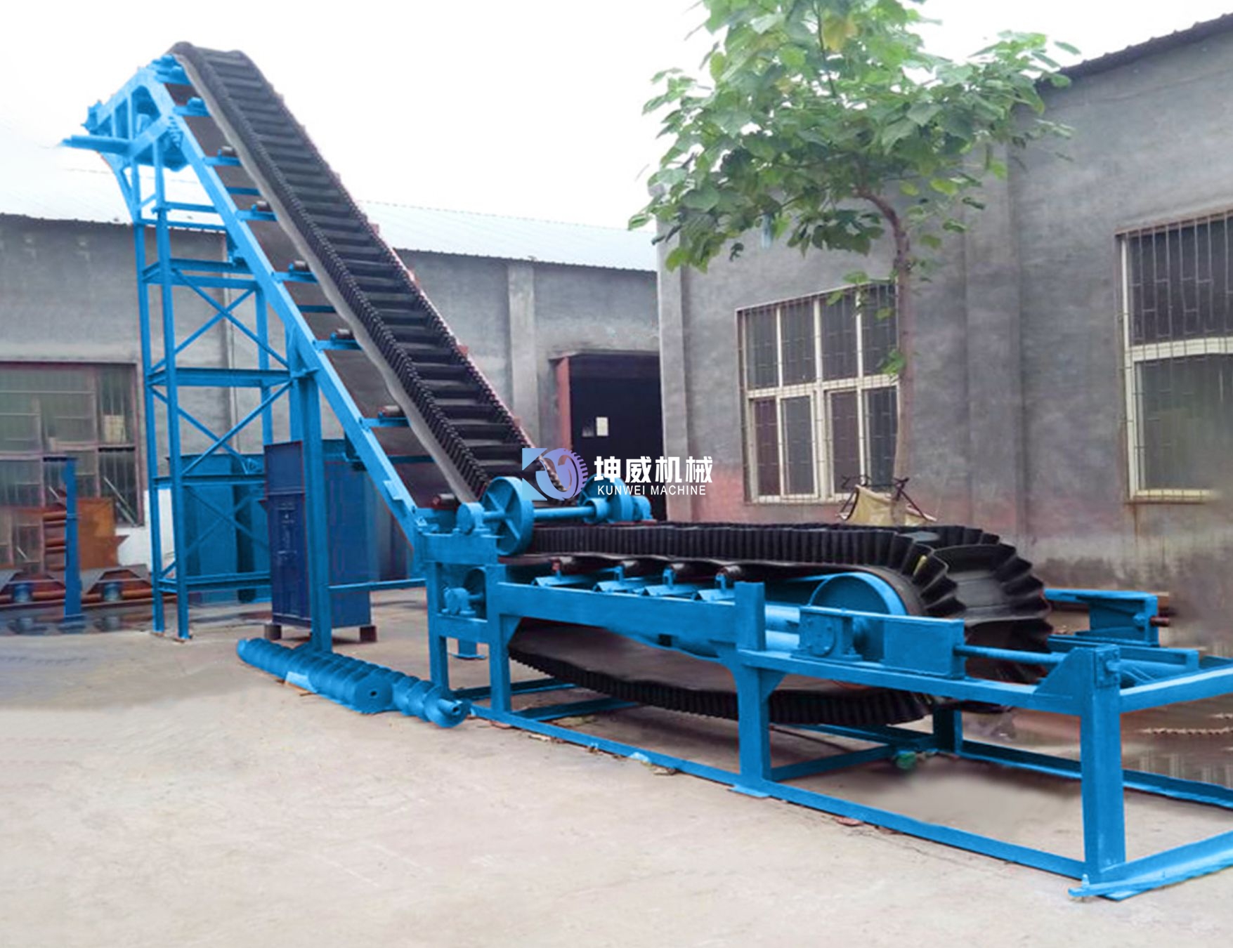  爬坡皮帶機是爬坡皮帶輸送機嗎？